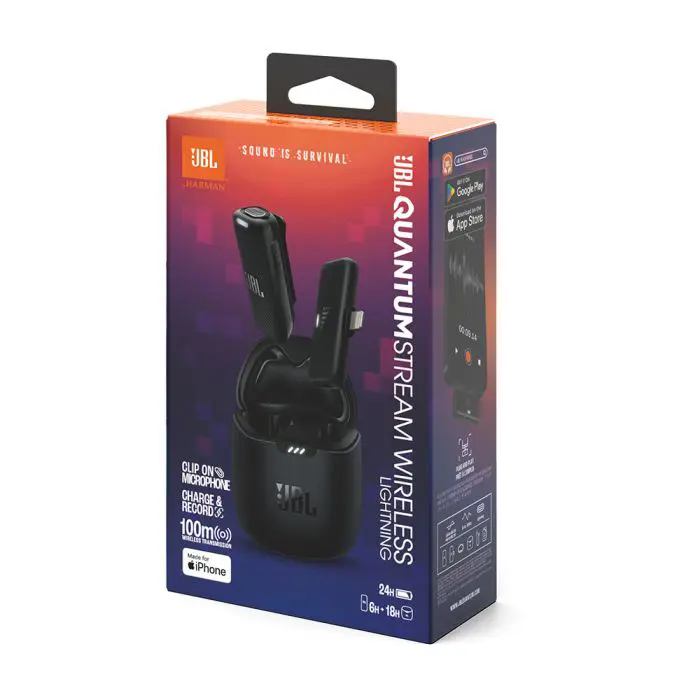 JBL Quantum Stream Wireless Lightning mikrofon