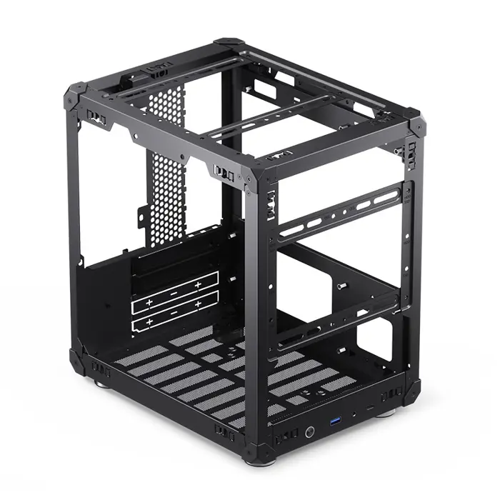 Jonsbo C6 Micro-ATX Case - black