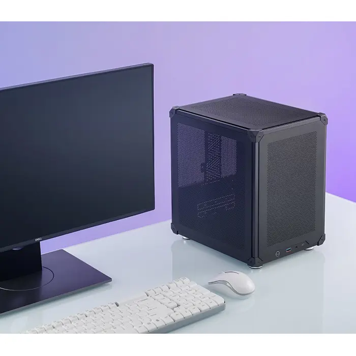 Jonsbo C6 Micro-ATX Case - black
