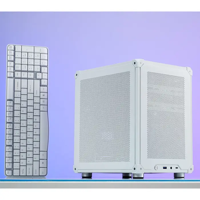 Jonsbo C6 Micro-ATX Case - white
