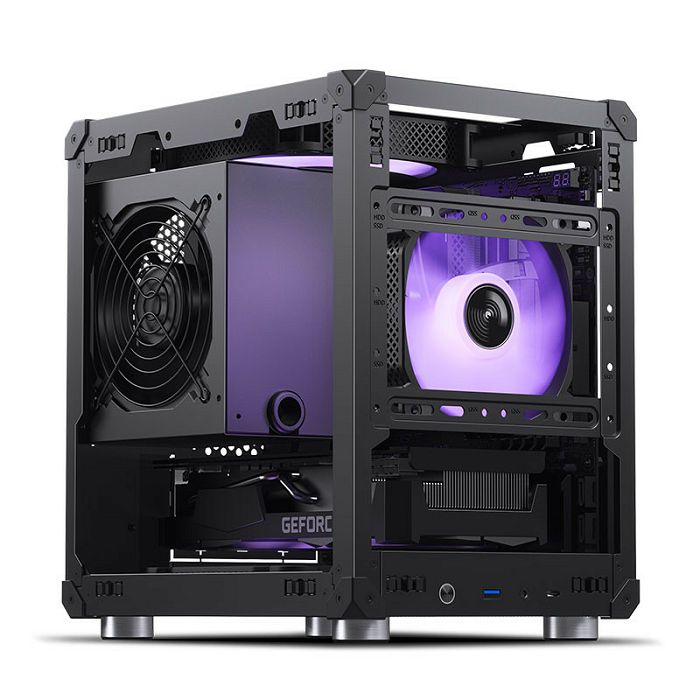 Jonsbo C6 Micro-ATX Case - Black C6 Black