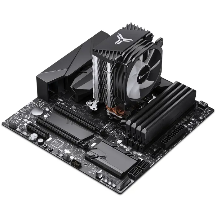 Jonsbo CR-1400E CPU-Kühler, 92mm, ARGB - black-CR-1400E ARGB BLACK