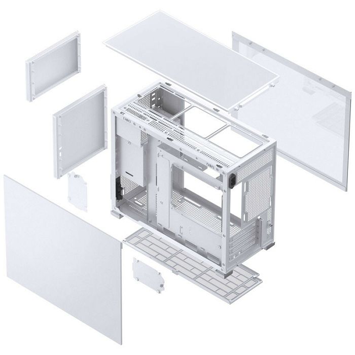 Jonsbo D31 mATX Kućište, Kaljeno staklo - bijelo D31 STD WHITE