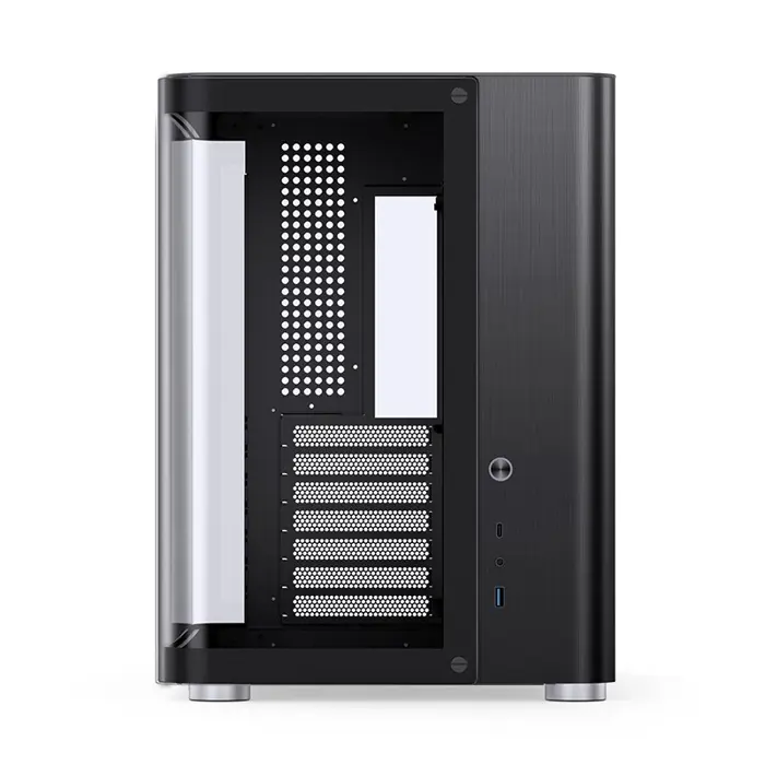 Jonsbo TK-2 2.0 Midi-Tower, Tempered Glass - black