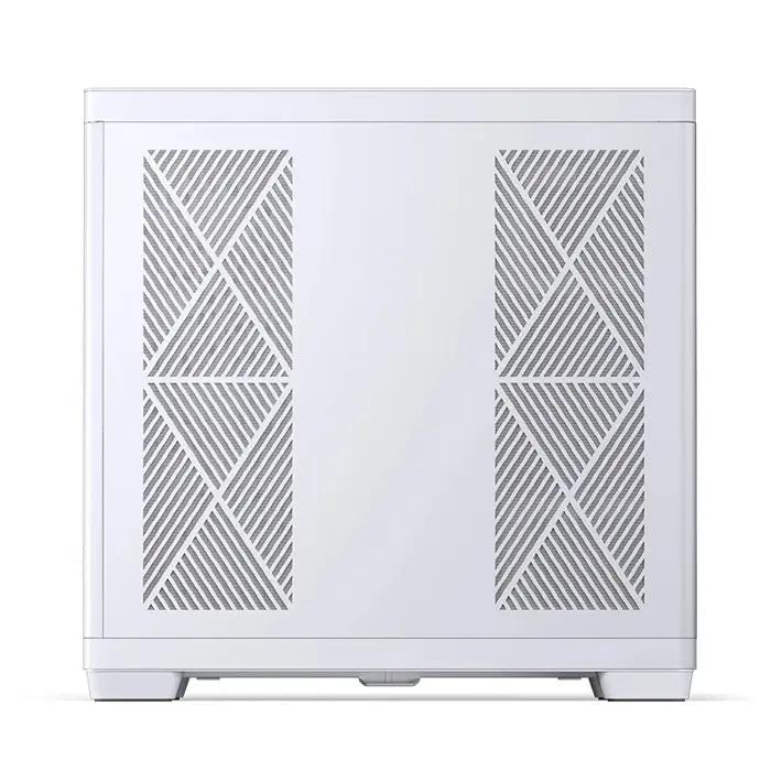 Jonsbo TK-4 Gehäuse, Midi-Tower, ATX, Tempered Glass - weiß
