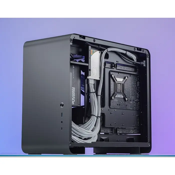 Jonsbo U4 Mini Mesh Micro-ATX Case - Black