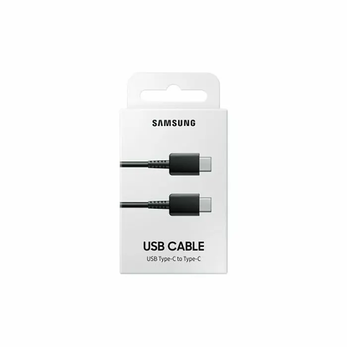 Kabel SAMSUNG, EP-DA705BBEGWW, USB-C na USB-C, 3A, 100cm, Crni