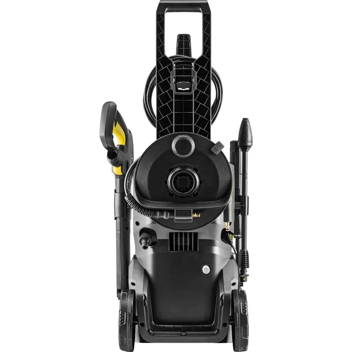 Kärcher high-pressure cleaner K 4 WCM Premium (yellow/black, with dirt blaster and hose reel)