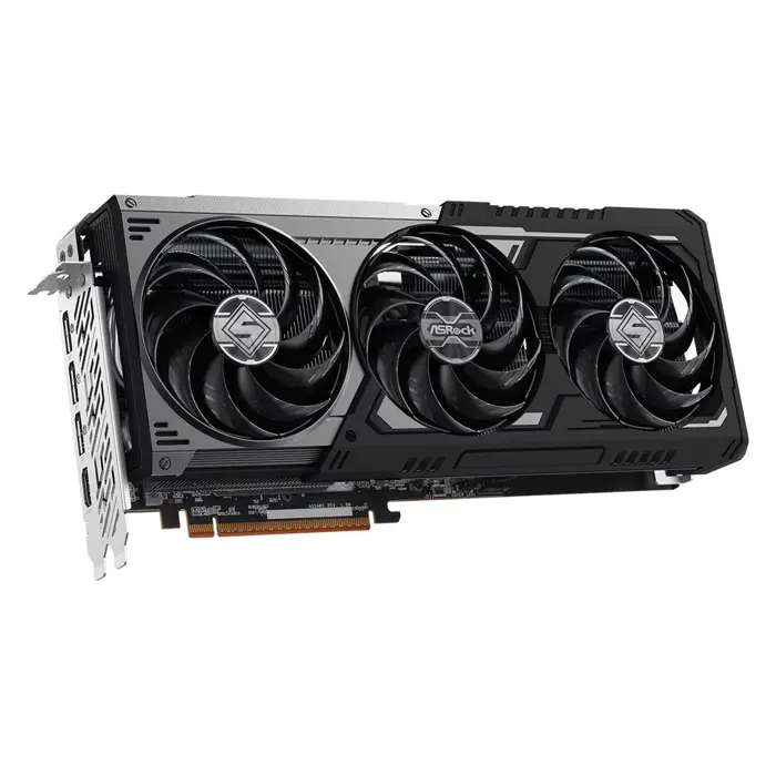 Grafička Asrock Radeon RX 9070 XT Steel Legend Dark 16GB GDDR6
