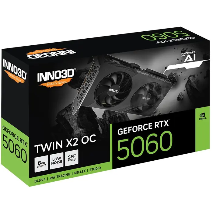 Karta graf. INNO3D RTX 5060 Twin X2 OC 8GB