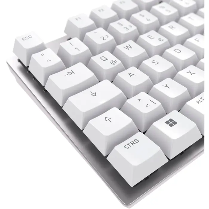 KC 200 MX (white/silver, DE-Layout, Cherry MX2A Brown)