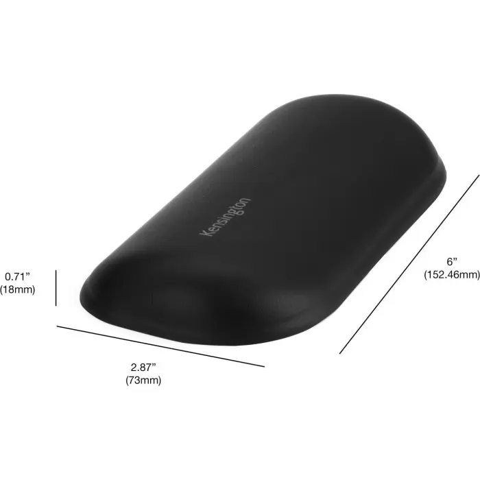 Kensington ErgoSoft wrist rest (black, for standard mice )
