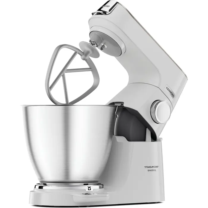 Kenwood Titanium Chef Baker XL food processor KVL65.001WH white, 1,200 watts, integrated scale