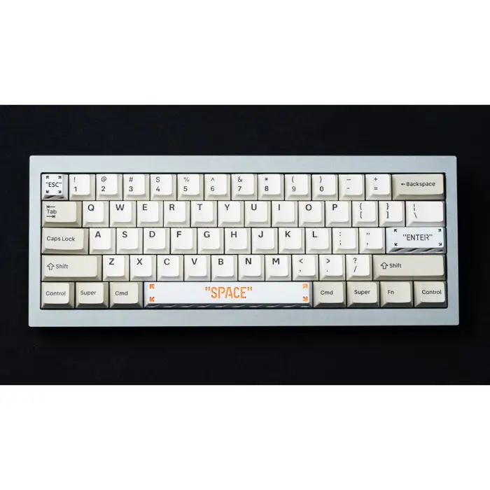 Keychron Enter Aluminum Alloy Artisan Keycap (white/orange)