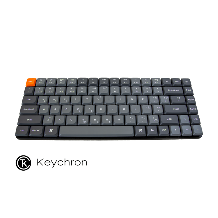Keychron K3 Max Swappable RGB Backlight, Mehanička tipkovnica, RGB, black, (+HR znakovi), K3M