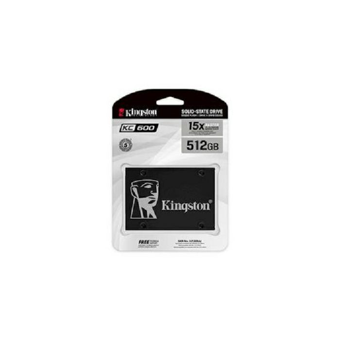 Kingston SSD KC600, R550/W520,512GB, 7mm, 2.5"