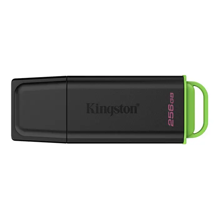 KINGSTON 256GB Portable USB 3.2 Bk/Green
