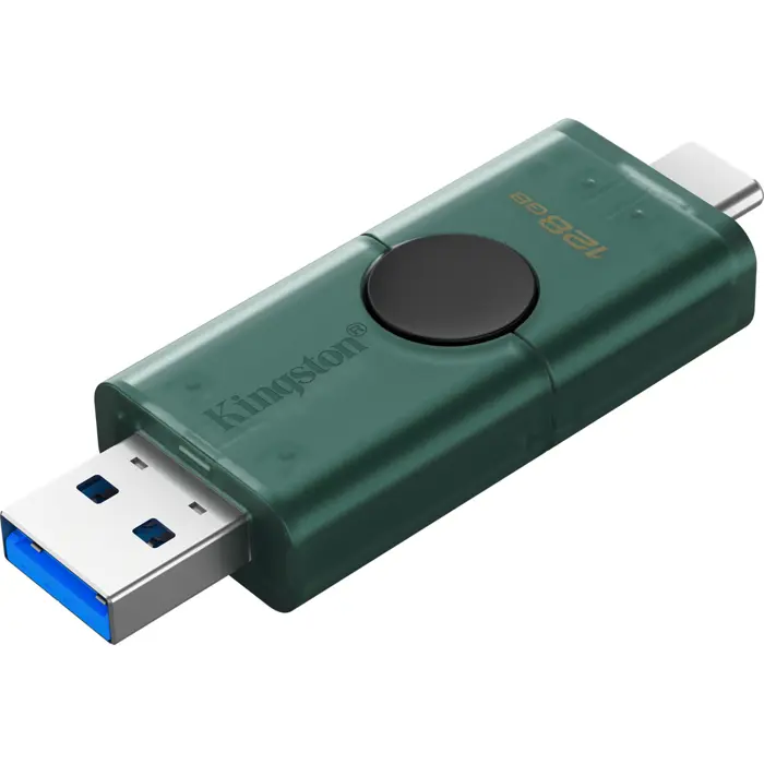 Kingston DataTraveler Duo 128GB (green/black, USB-A, USB-C)