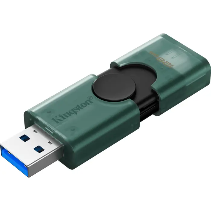 Kingston DataTraveler Duo 128GB (green/black, USB-A, USB-C)