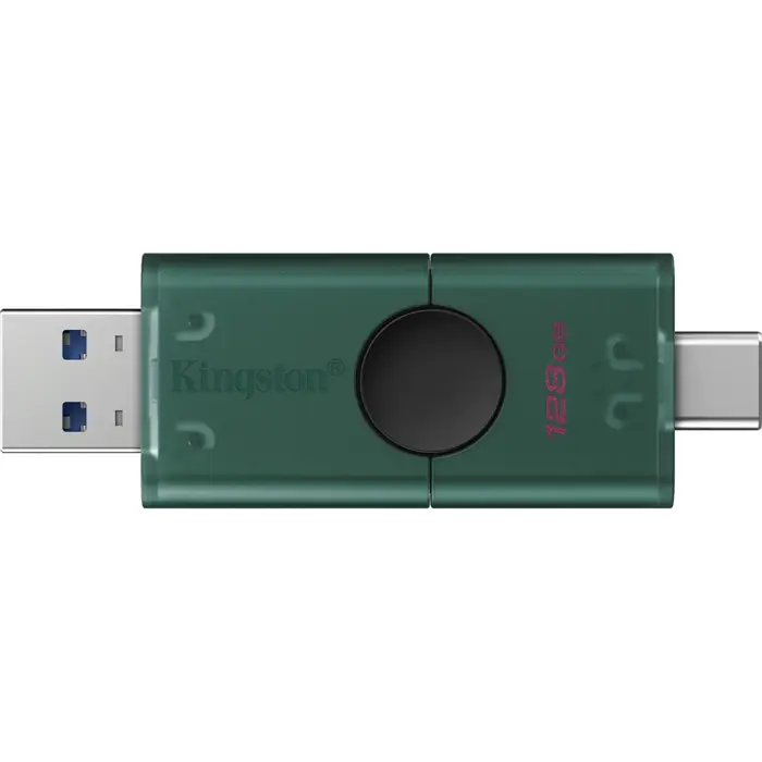 Kingston DataTraveler Duo 128GB (green/black, USB-A, USB-C)