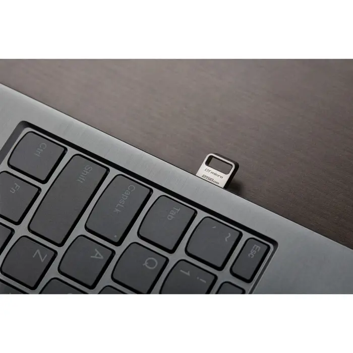 Kingston DataTraveler Micro 64 GB (silver, USB-A 3.2 Gen 1)