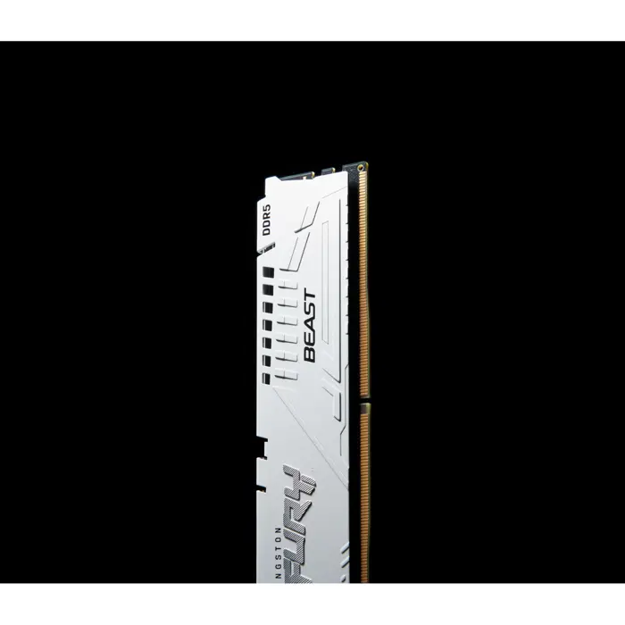 Kingston FURY 32 GB DDR5-5600, memory (white, KF556C36BWE-32, Beast, EXPO)
