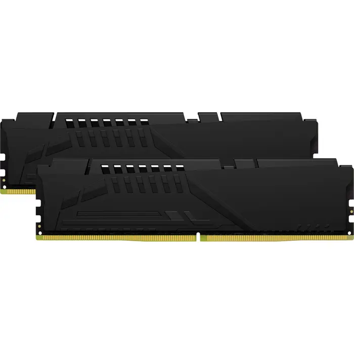 Kingston FURY DDR5 - 32GB - 5600 - CL - 36 - Dual Kit, memory (black, KF556C36BBEK2-32, Fury Beast )