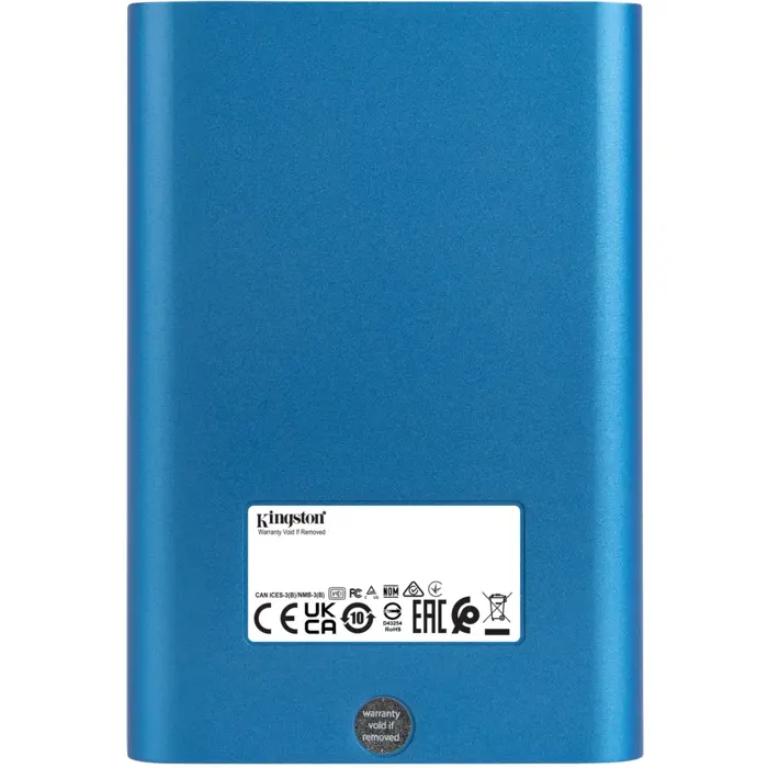 Kingston IronKey Vault Privacy 80 960 GB, External SSD (blue/black, USB-C 3.2 Gen 1 (5 Gbit/s))