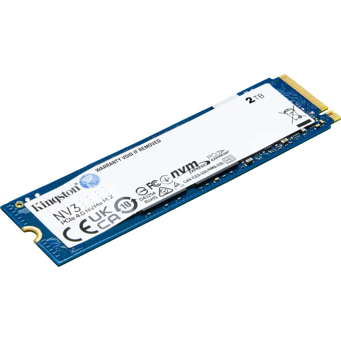 Kingston NV3 2TB, SSD (PCIe 4.0 x4, NVMe, M.2 2280)