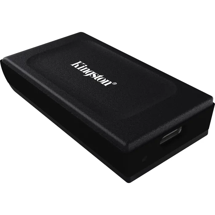 Kingston XS1000 Portable SSD 1 TB, External SSD (black, USB-A 3.2 Gen 2)