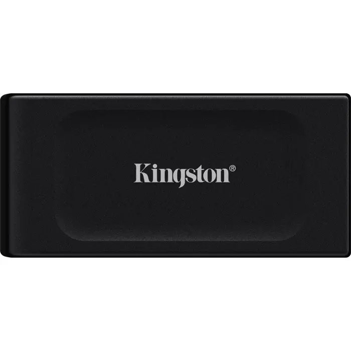 Kingston XS1000 Portable SSD 1 TB, External SSD (black, USB-A 3.2 Gen 2)