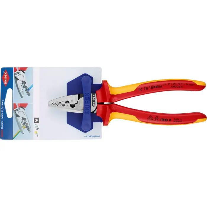 Knipex 97 78 180 crimping tool