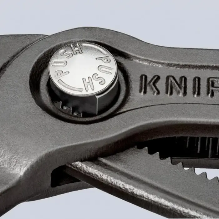 KNIPEX Cobra pipe / water pump pliers 87 03 180 (red, length 180mm, for pipes up to 1.1/2")