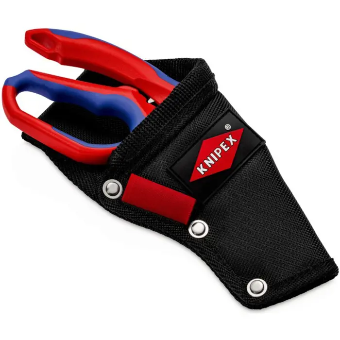 KNIPEX multi-purpose belt pouch, holster (black/red)