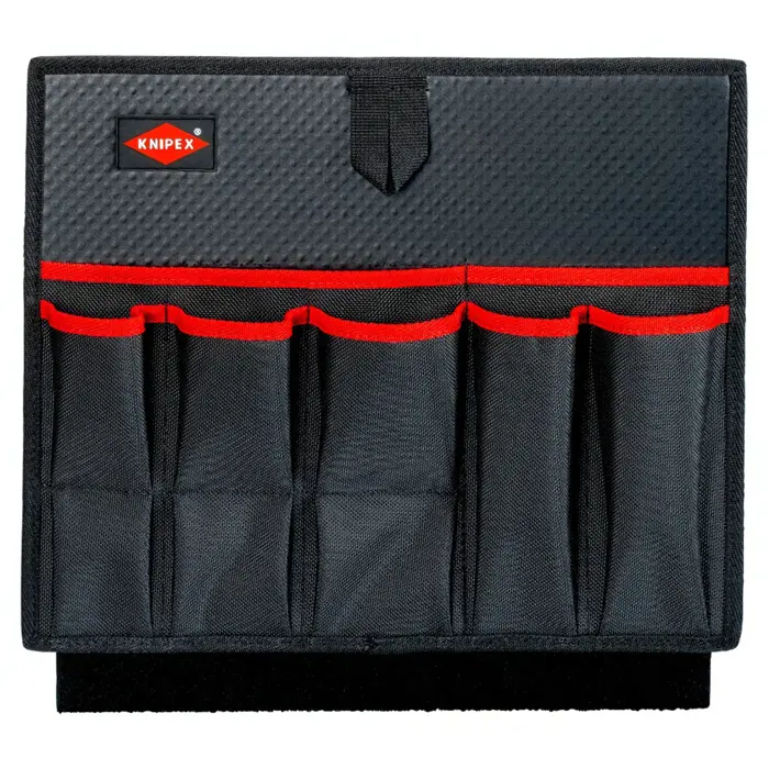 KNIPEX tool card for L-BOXX 00 21 19 LB WK, bag black/red, empty