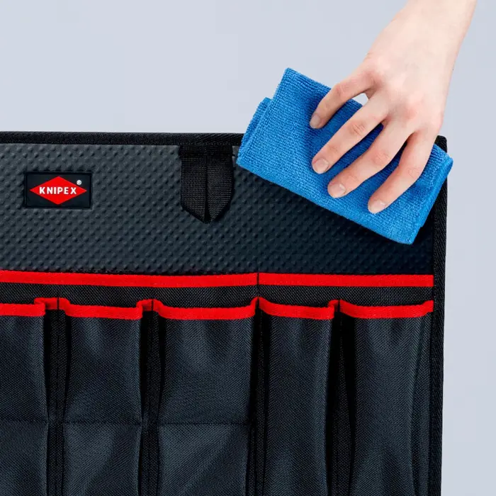 KNIPEX tool card for L-BOXX 00 21 19 LB WK, bag black/red, empty