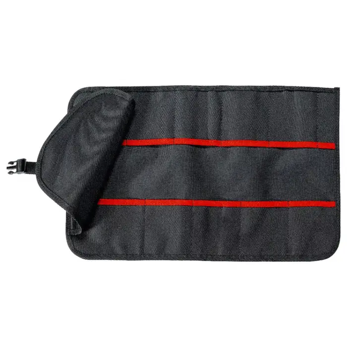 Knipex tool roll bag 00 19 41 LE (black/red, empty)