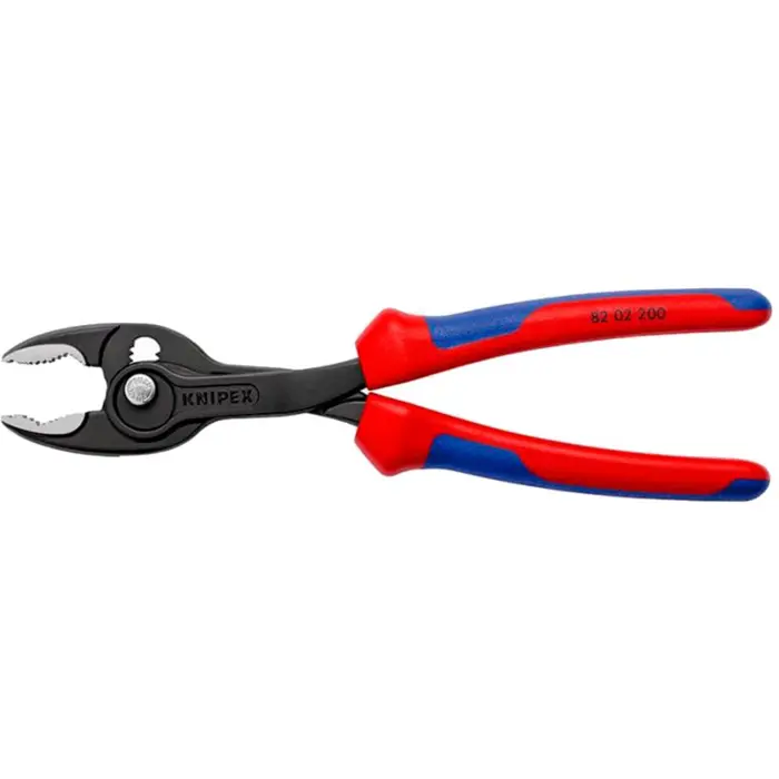 KNIPEX TwinGrip front gripping pliers (red/blue)