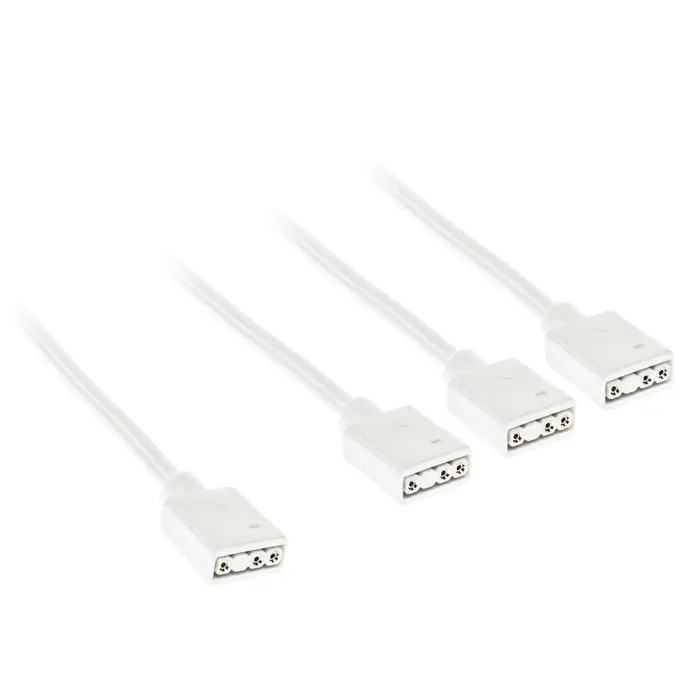 Kolink ARGB 1-3 Splitterkabel - 30cm, white-PGW-AC-KOL-156