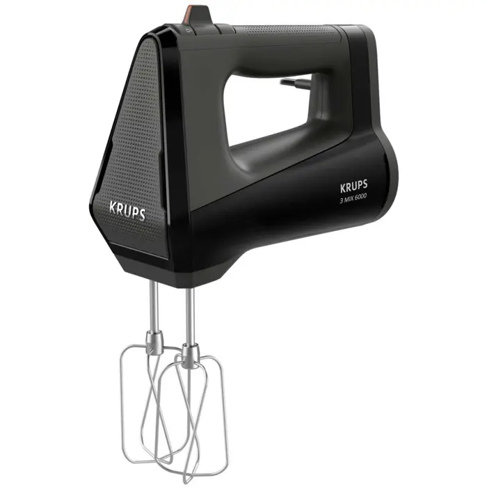 Krups hand mixer 3MIX 6000 GN6028 black, 600 watts