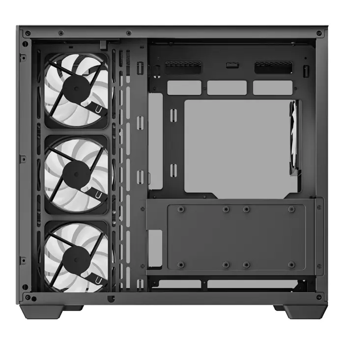 Kućište DeepCool CG530 4F Midi Tower Black, 4 x ARGB