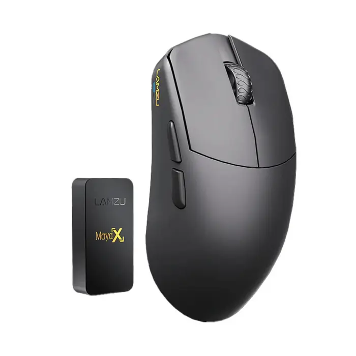 Lamzu Maya X Gaming Maus - Charcoal Black-6975637430213