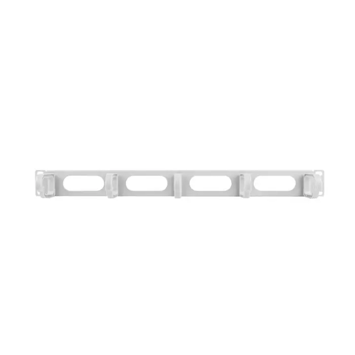 LANBERG CABLE ORGANISER 19" (1U, TYPE B, Gray) AK-1205-S