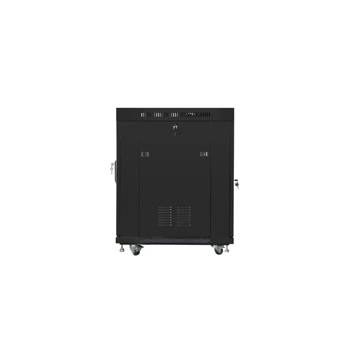 Lanberg FF01-8015-12BL rack cabinet 15U Freestanding rack Black