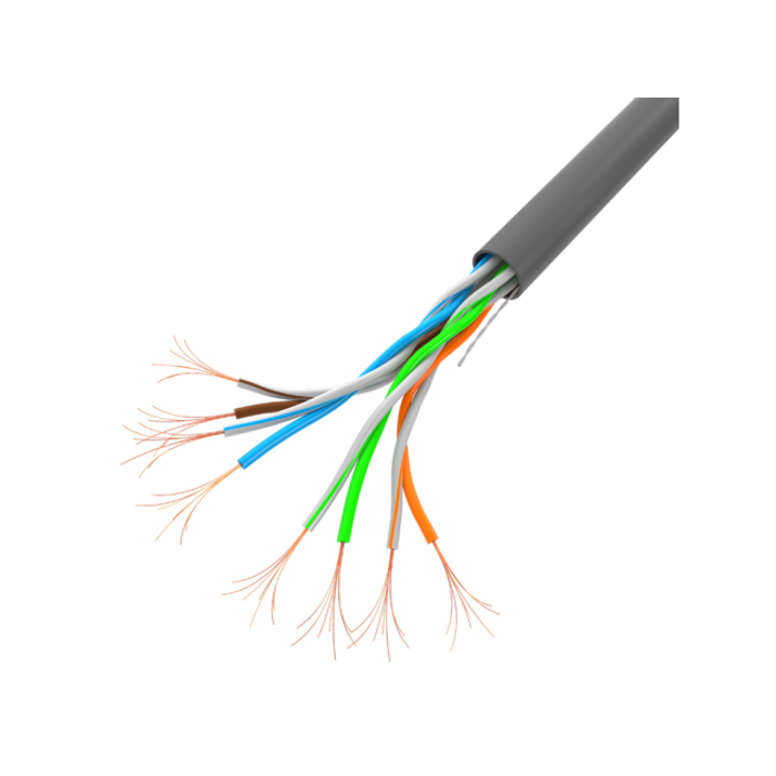 LANBERG LAN UTP CABLE 100MB/S 305M WIRE CCA YELLOW