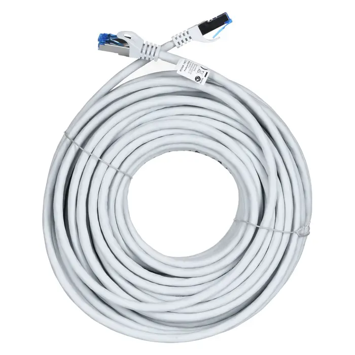 Lanberg Patchcord S/FTP Cat.6a 20m Gray LSZH