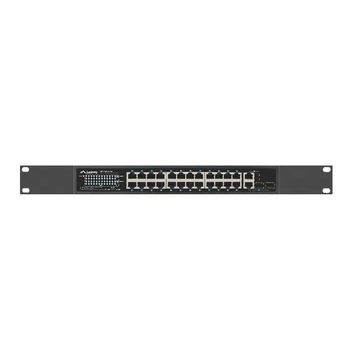 Lanberg Switch 24X 100MB DSP+/2X Combo Rack 19" 250W