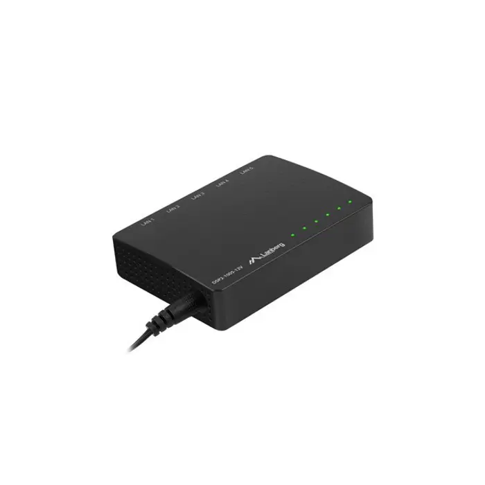 LANBERG SWITCH DSP2-1008-12V (8-PORT, 12V, 1GB/S)