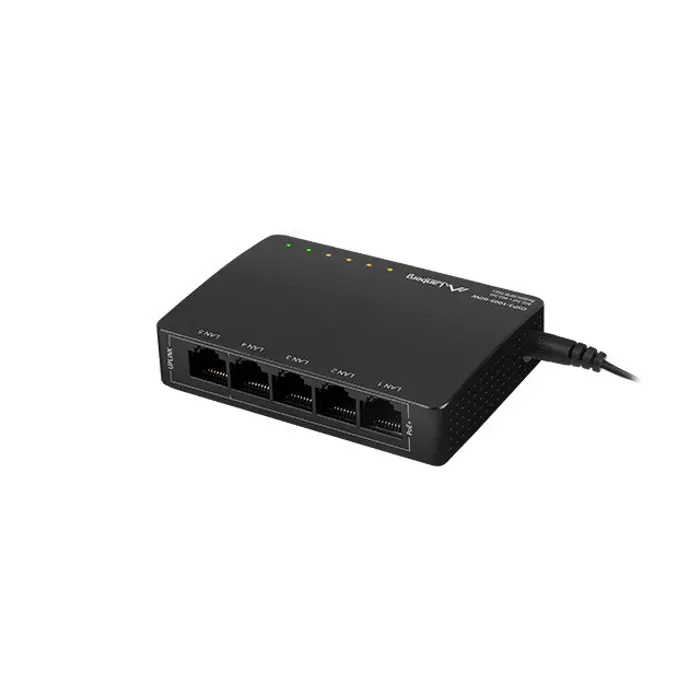 Lanberg Switch PoE DSP3-1005-60W (5-port, 1Gb/s)