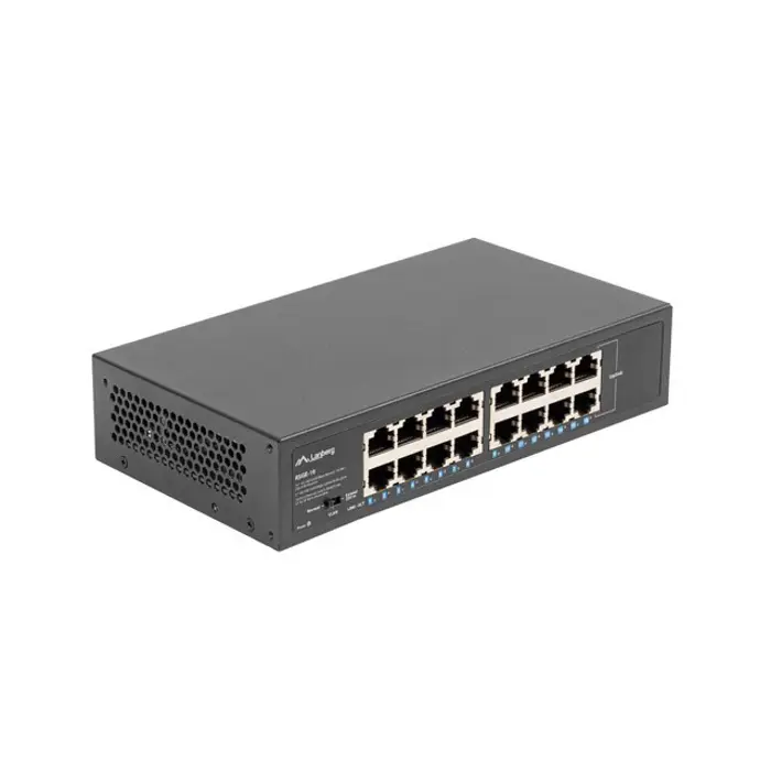 Lanberg Switch RSGE-16 Rack 10"/19"  (16-port 1Gb)